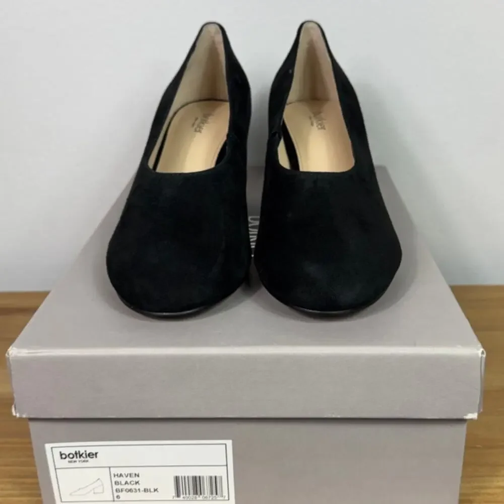 New Botkier Haven Pump in Black Suede Women's Size 6